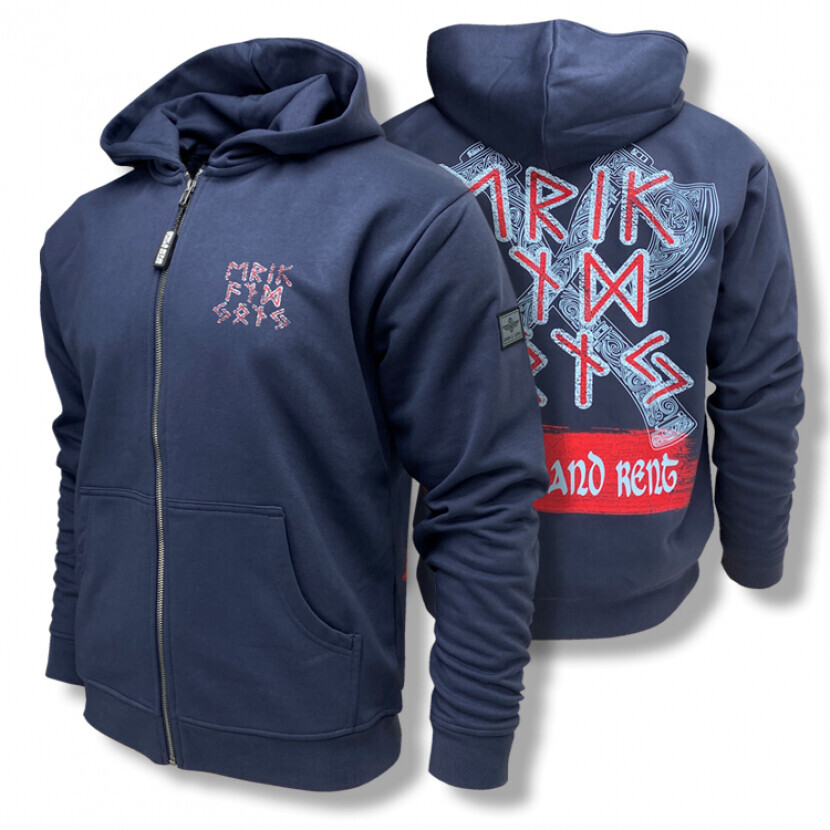 Mikina Erik a Sons Land - navy, L