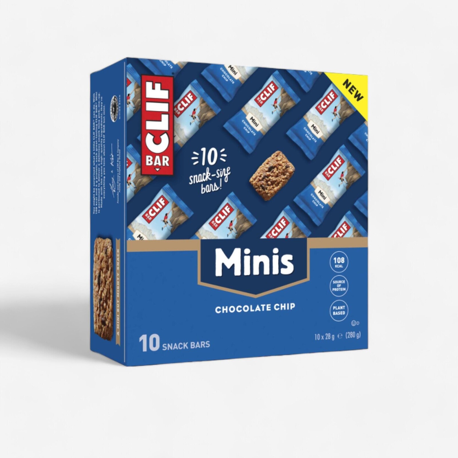CLIF mini tyčinka s čokoládovými kúskami 10 ks 28 g