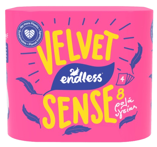 ENDLESS VELVET SENSE - Toaletný papier (8 ks)