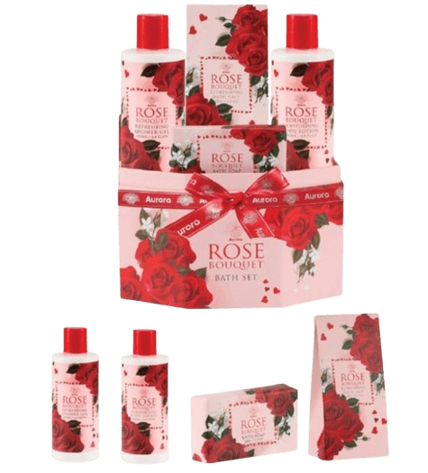 AURORA ROSE BOUQUET - Darčekový set do kúpeľa