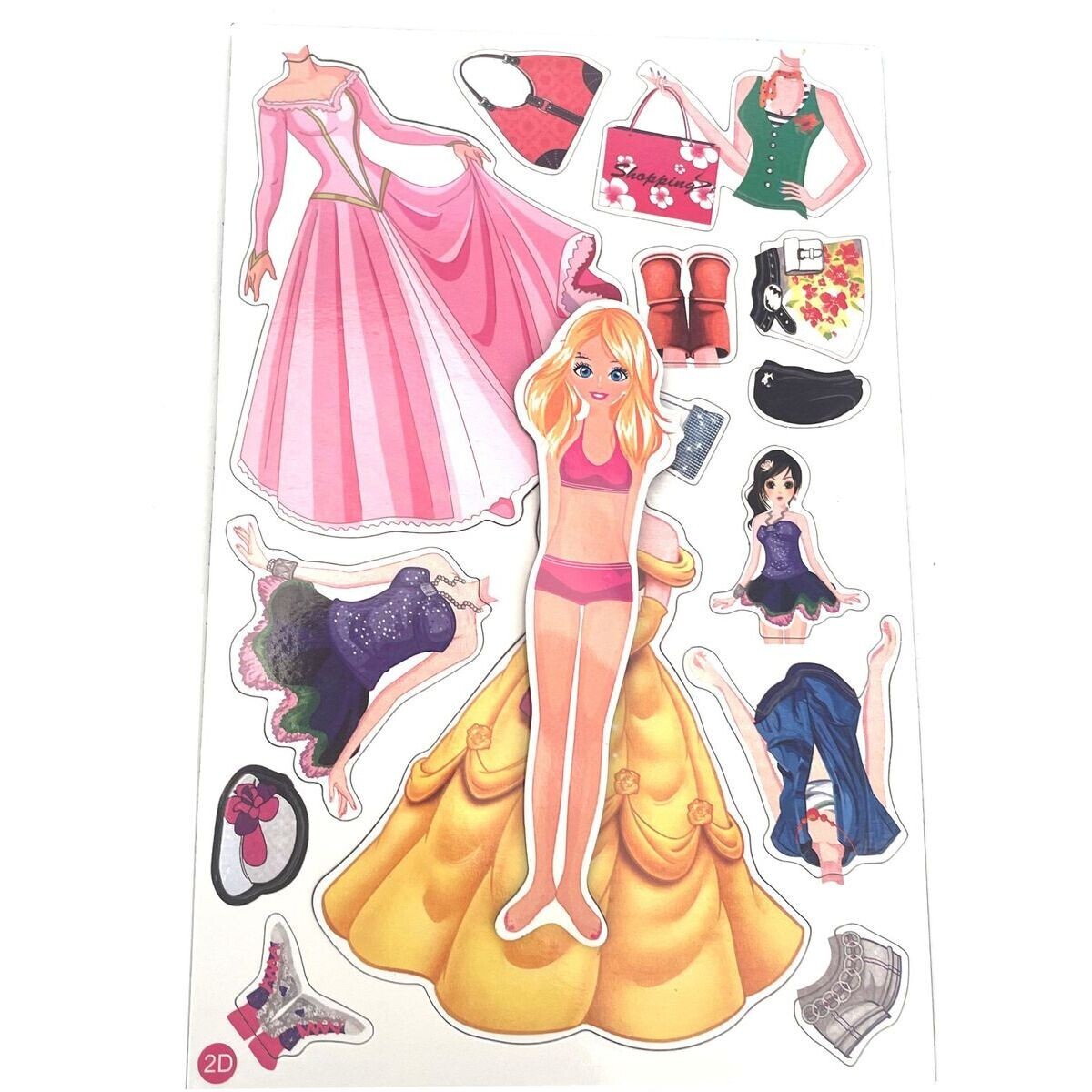 Magnetické obliekanie bábik