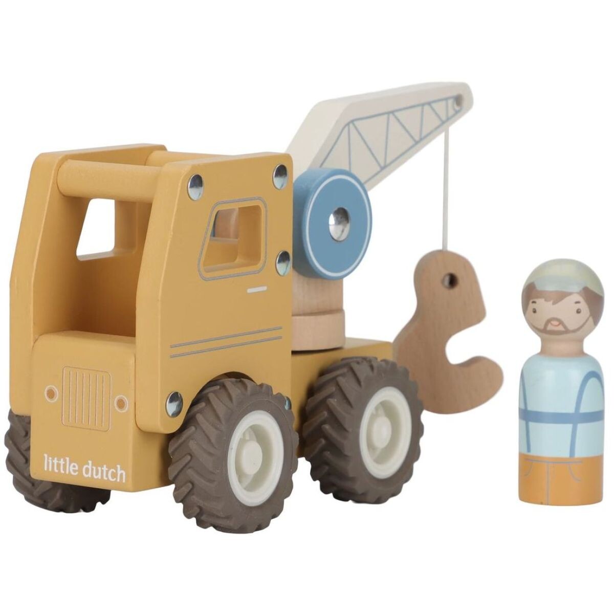 Little Dutch Autožeriav drevený