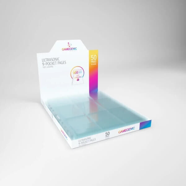 Gamegenic Display stránek do alba Gamegenic - Ultrasonic 9-Pocket Toploading - 50 ks