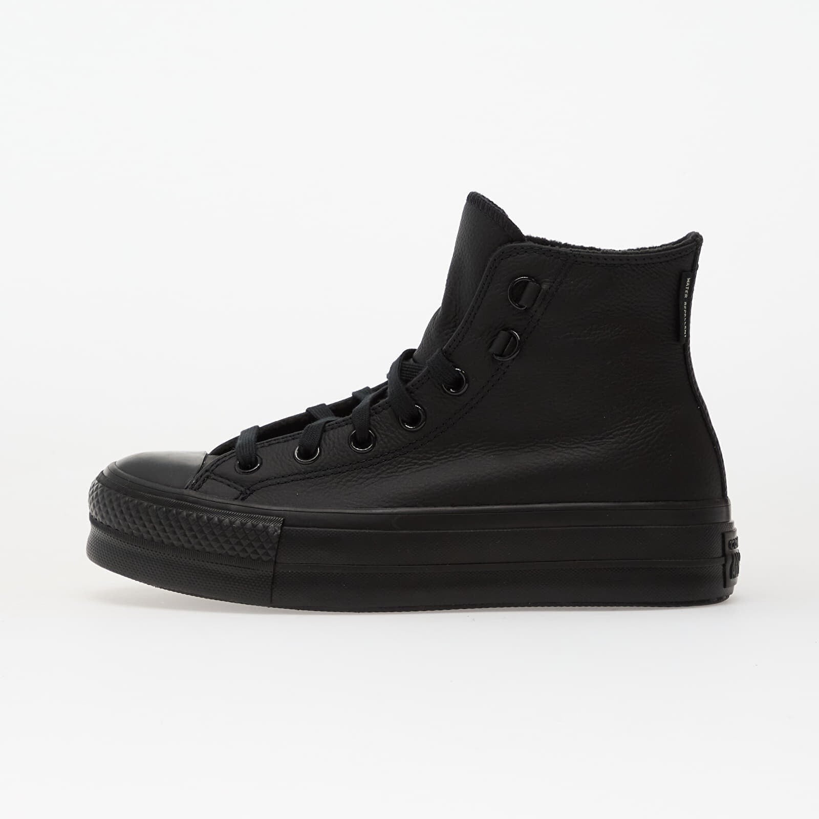 Tenisky Converse Chuck Taylor All Star Lift Platform Leather Hi Black/ Black/ Black EUR 40