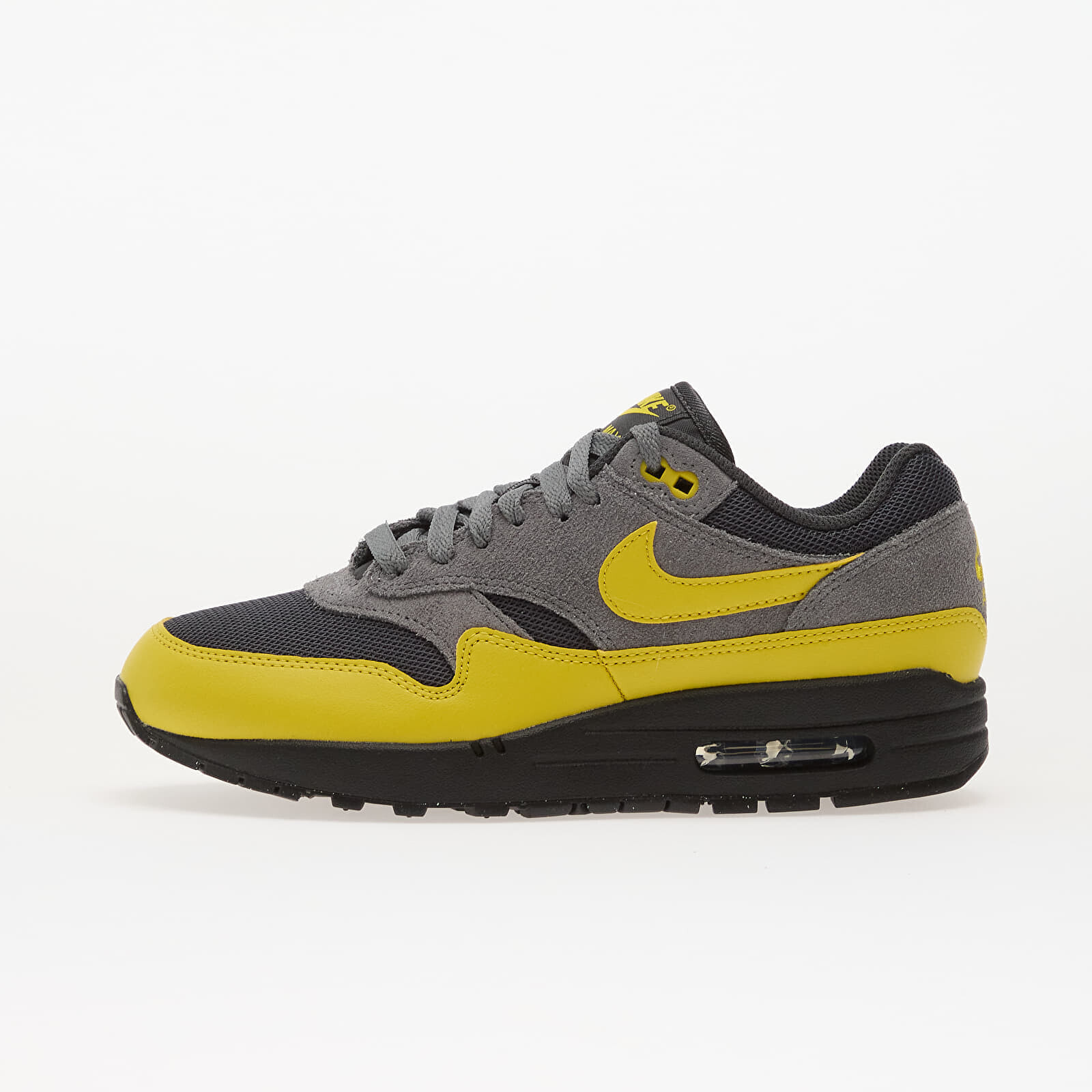 Tenisky Nike Air Max 1 Ess Anthracite/ Bright Citron-Smoke Grey-Black EUR 38.5