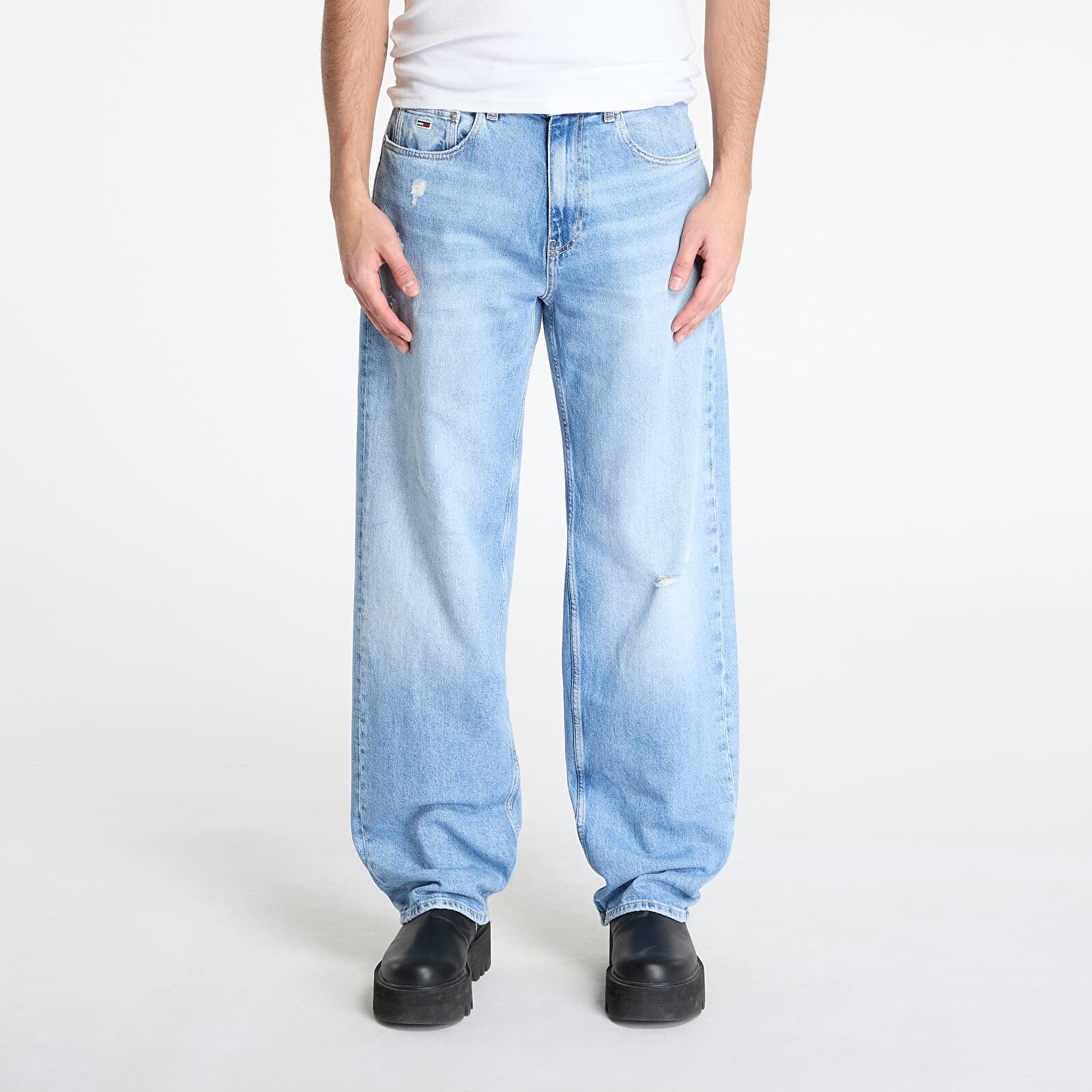 Džínsy Tommy Jeans Jaimie Relaxed Straight Jeans Denim W33/L32
