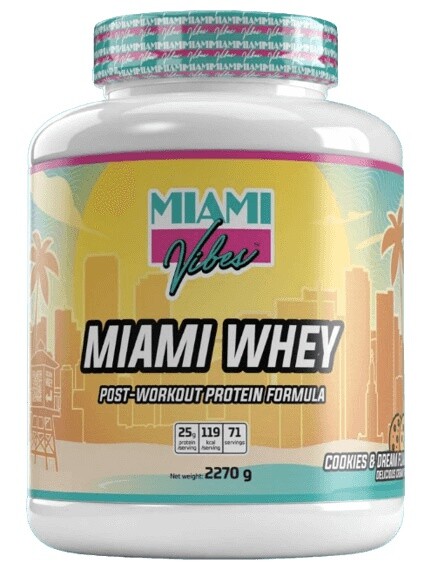 Miami vibes miami whey 2270 g - chocolate fusion