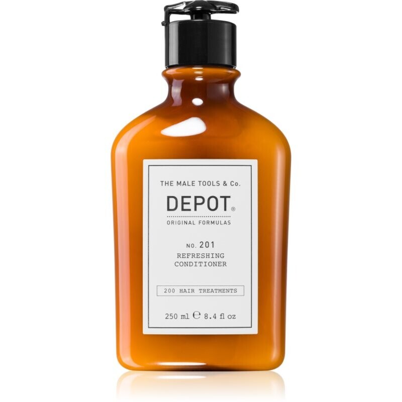 Depot 200 HAIR TREATMENTS NO. 201 REFRESHING CONDITIONER hydratačný kondicionér na lesk a hebkosť vlasov 250 ml