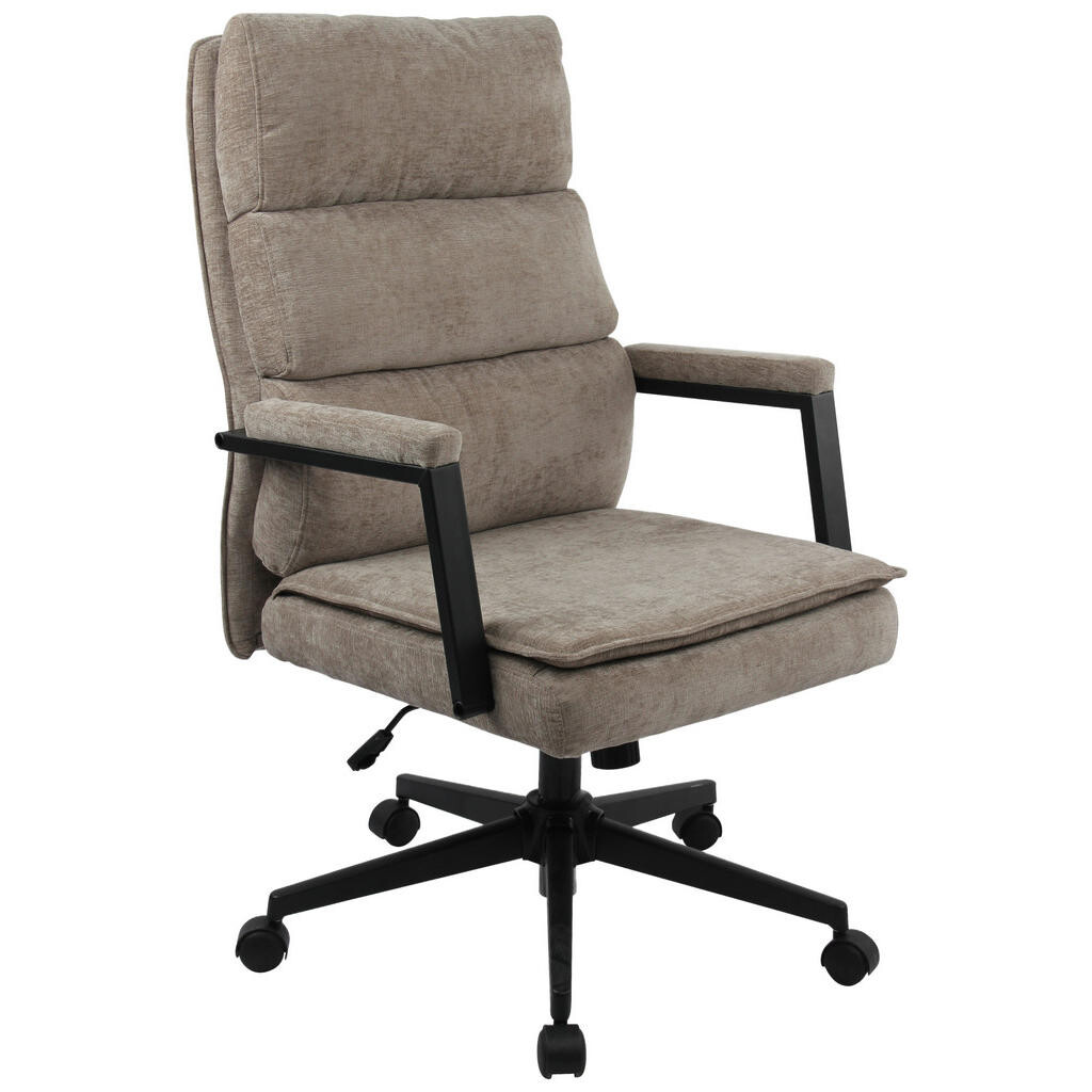 MID.YOU KANCELÁRSKE KRESLO, tkaná textília, béžová