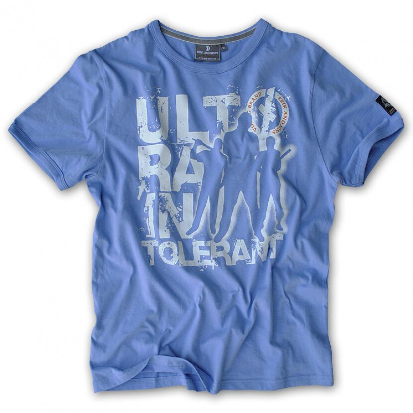 Tričko Mauljucken Intolerant - modré, S