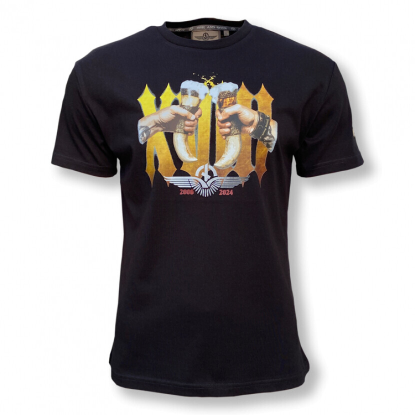 Tričko Erik and Sons Skal 18 - čierne, XXL