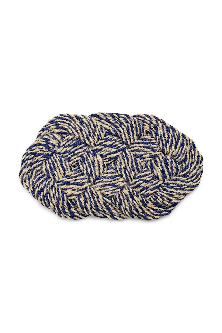 Rohožka HAY Coco 40 x 80 cm tmavomodrá farba