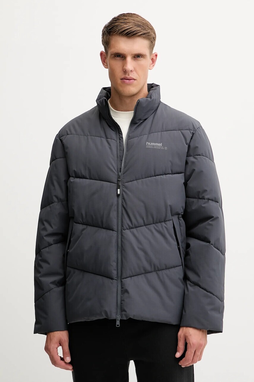 Bunda Hummel šedá farba, zimná, 228642