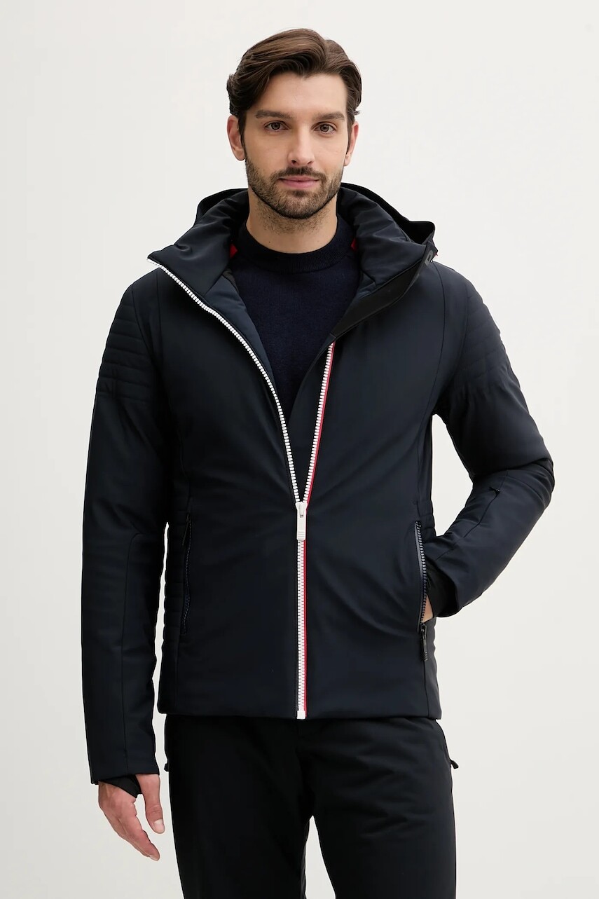 Lyžiarska bunda Fusalp Power III tmavomodrá farba, A2013