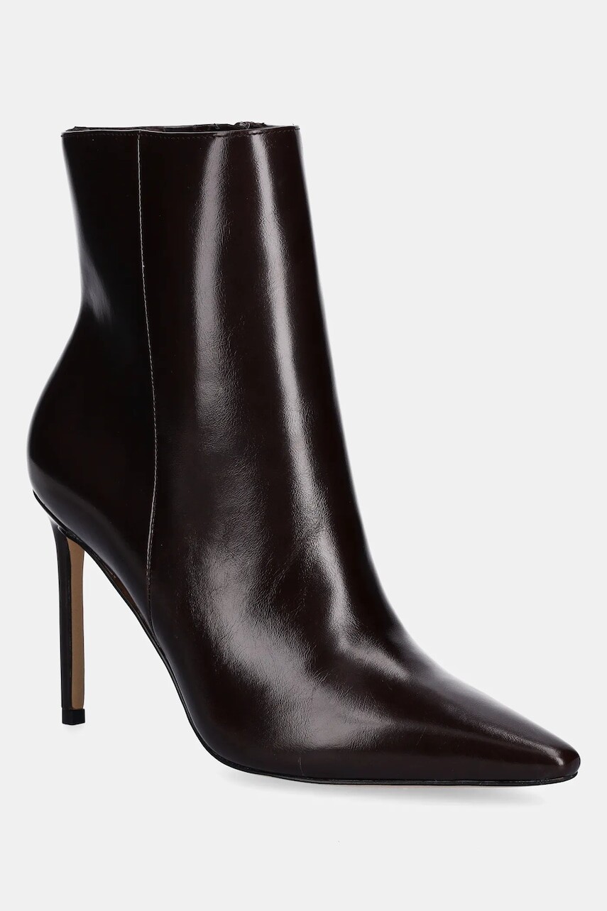 Členkové topánky Aldo GUAVABERRY hnedá farba, na vysokom podpätku, 14116128