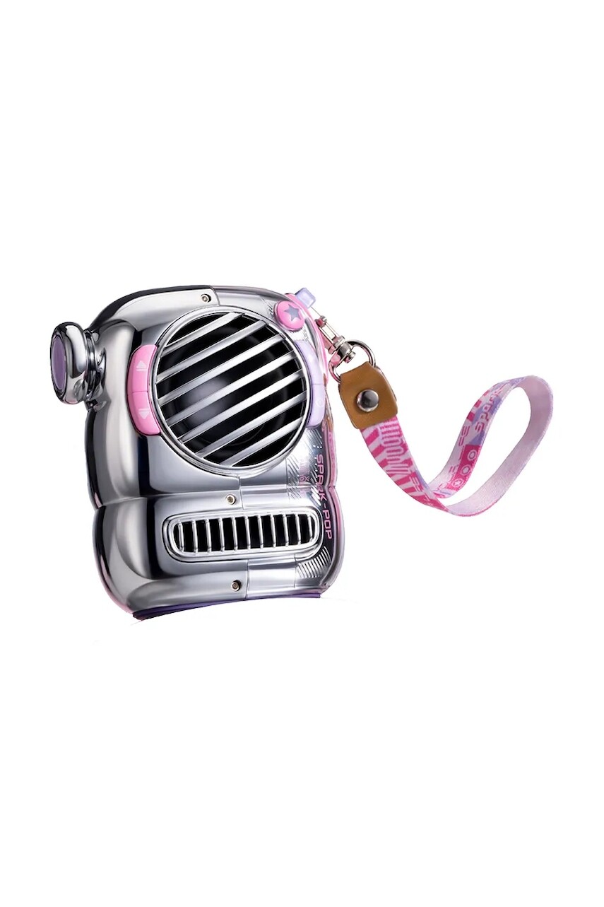 Bezdrôtový reproduktor Divoom Spark-Pop Pink šedá farba