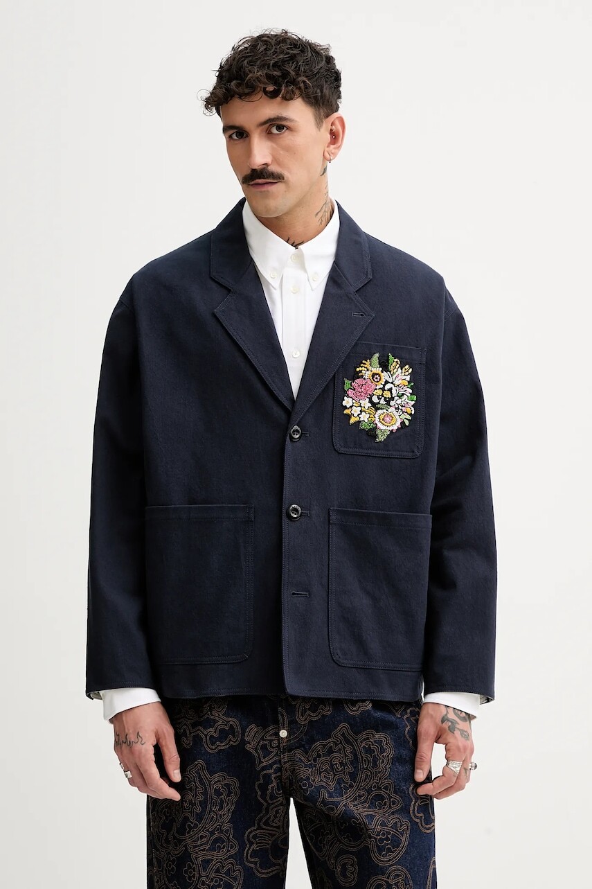 Sako Kenzo pánske, tmavomodrá farba, FF55VE2319GV.79