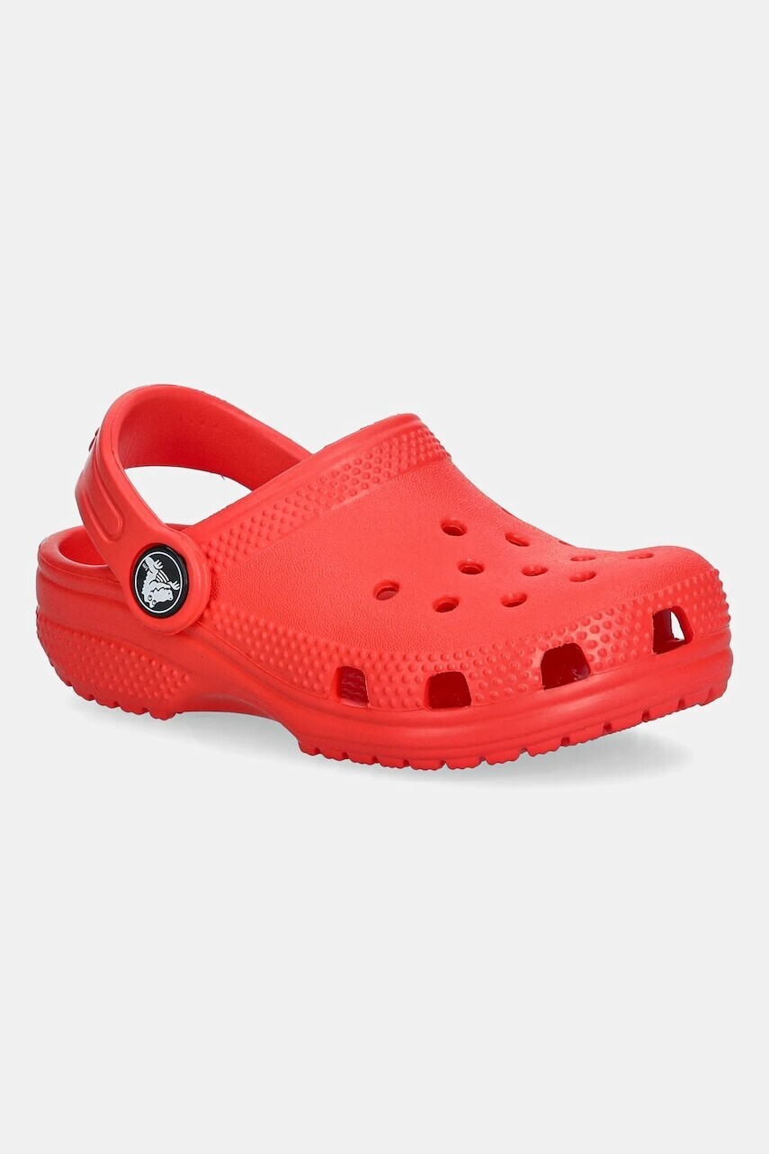 Detské šľapky Crocs CROCS CLASSIC CLOG červená farba, 206990