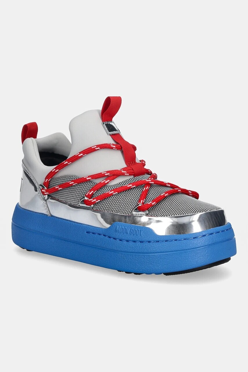 Detské snehule Moon Boot MB JR PARK LOW LACE SPACE RACE viac farieb, 80D3440120