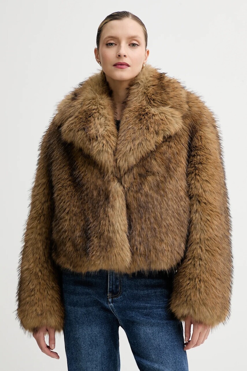 Kabát Stand Studio Samara zelená farba, 61701-9405