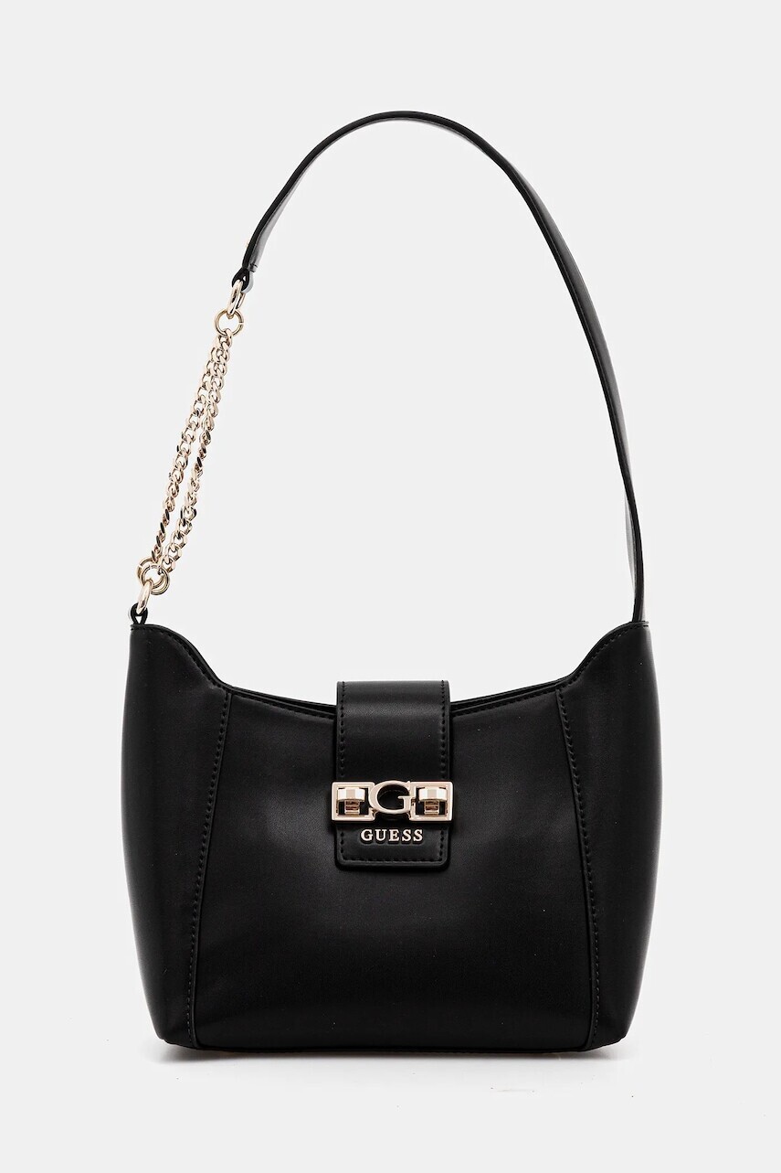 Kabelka Guess JANE čierna farba, HWVG98 91010