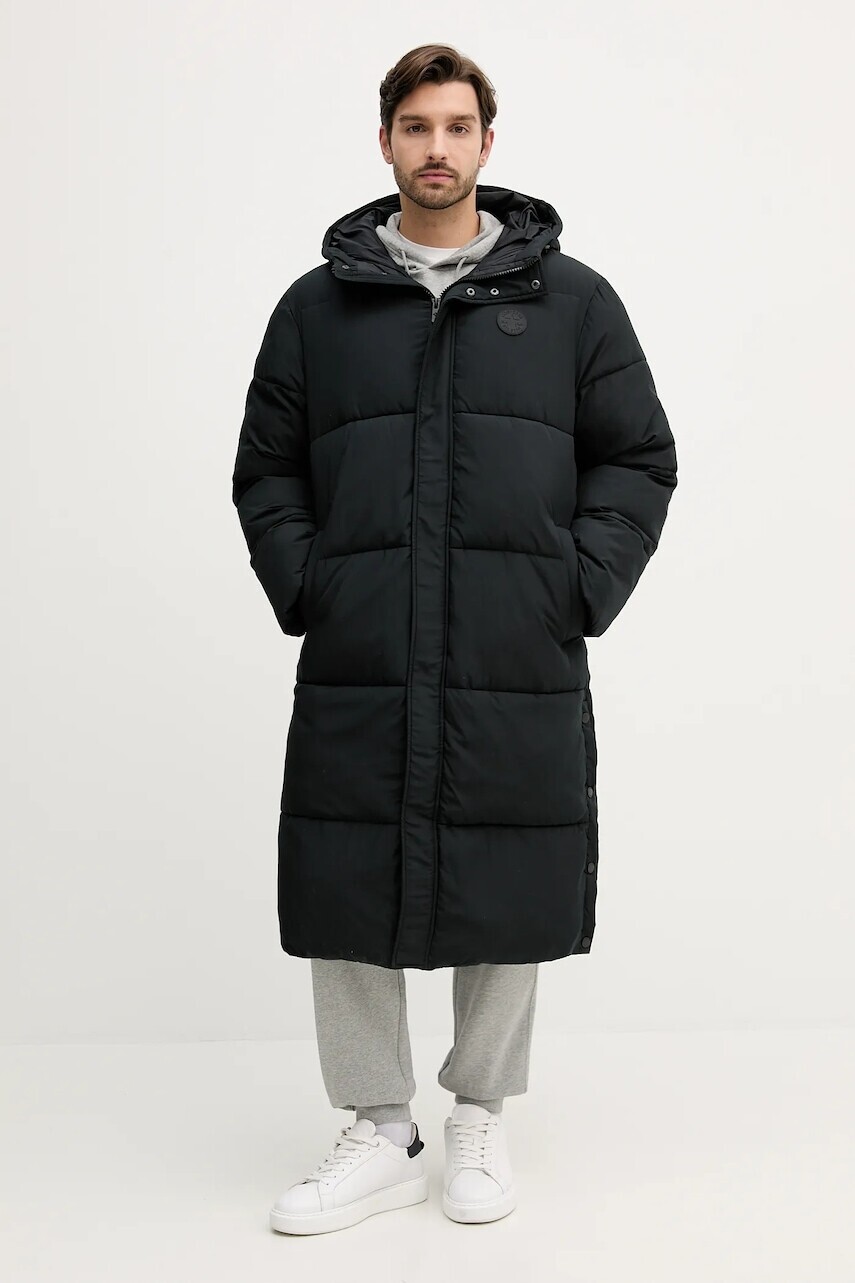 Bunda Converse čierna farba, zimná, CVM5J032