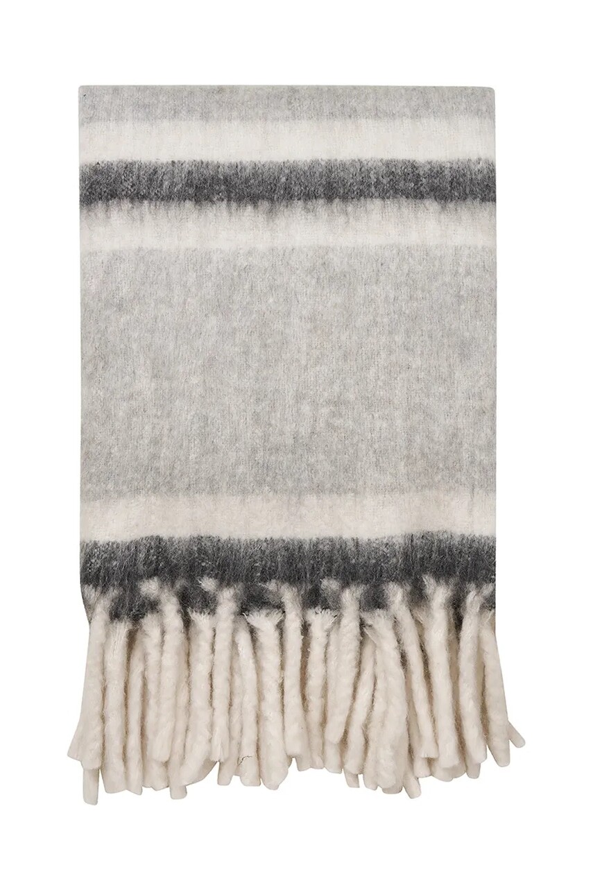 Prehoz zo zmesi vlny House Nordic Carmel 130 x 170 cm šedá farba