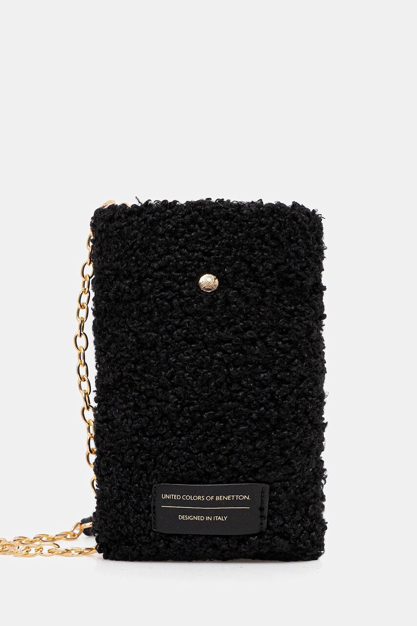 Obal na mobil United Colors of Benetton čierna farba, 6RUDDY091