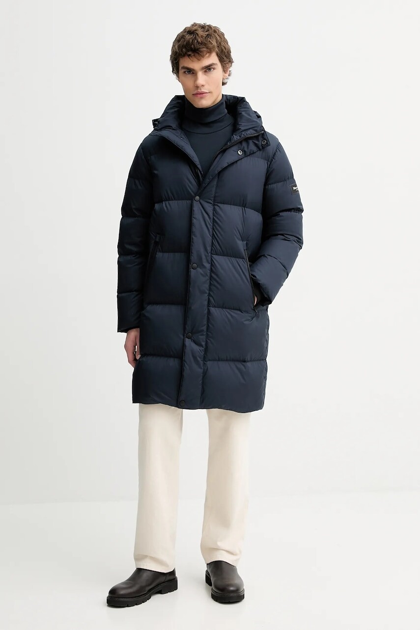 Páperová bunda Marc O'Polo tmavomodrá farba, zimná, 531092670456