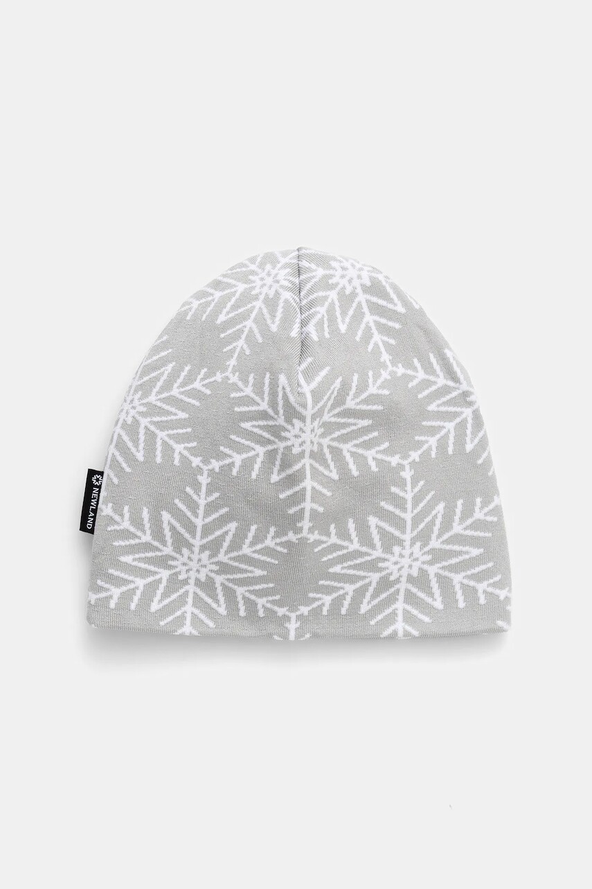 Čiapka Newland DOUBLE BEANIE šedá farba, N54647.143