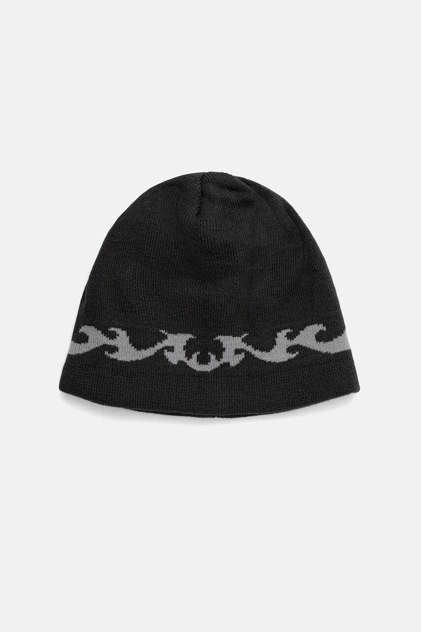 Čiapka Hollister Co. šedá farba, KI312-5075-900