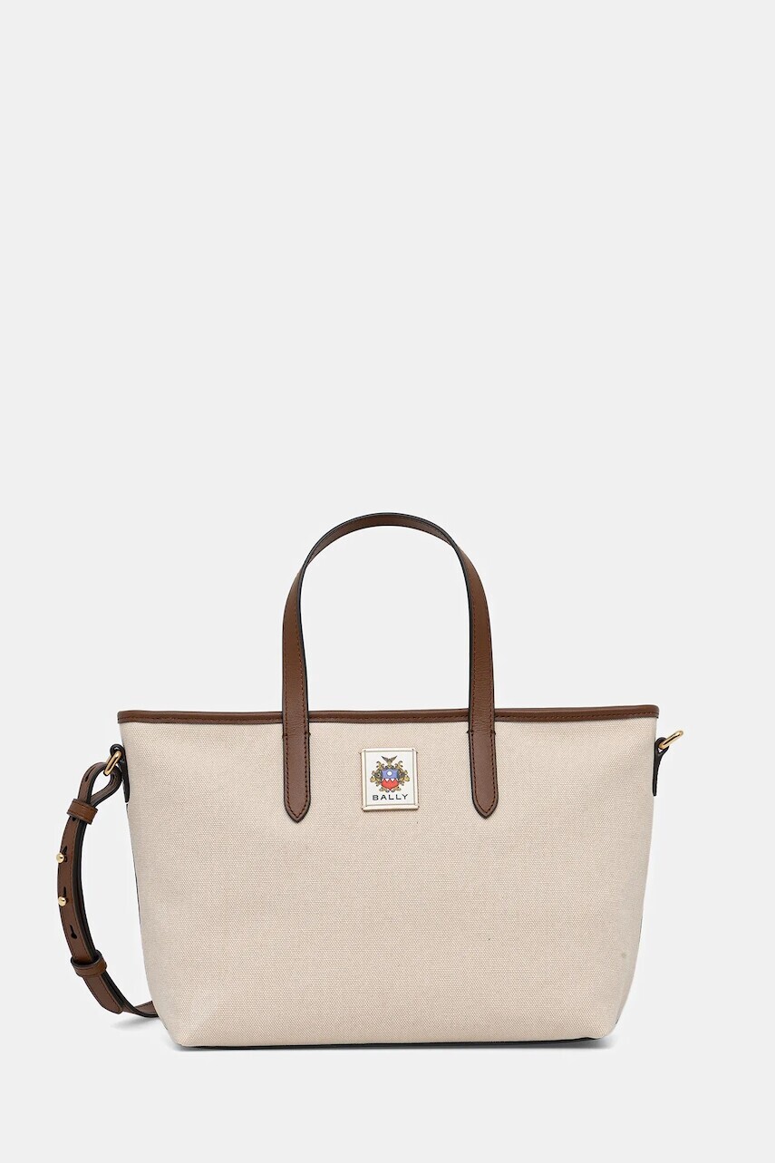 Kabelka Bally béžová farba, WAE07J