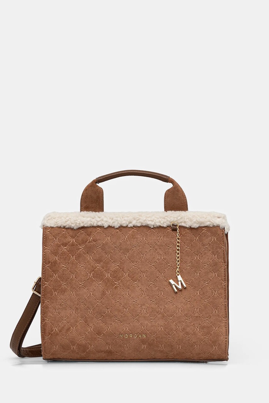 Kabelka Morgan hnedá farba, 2CLARK