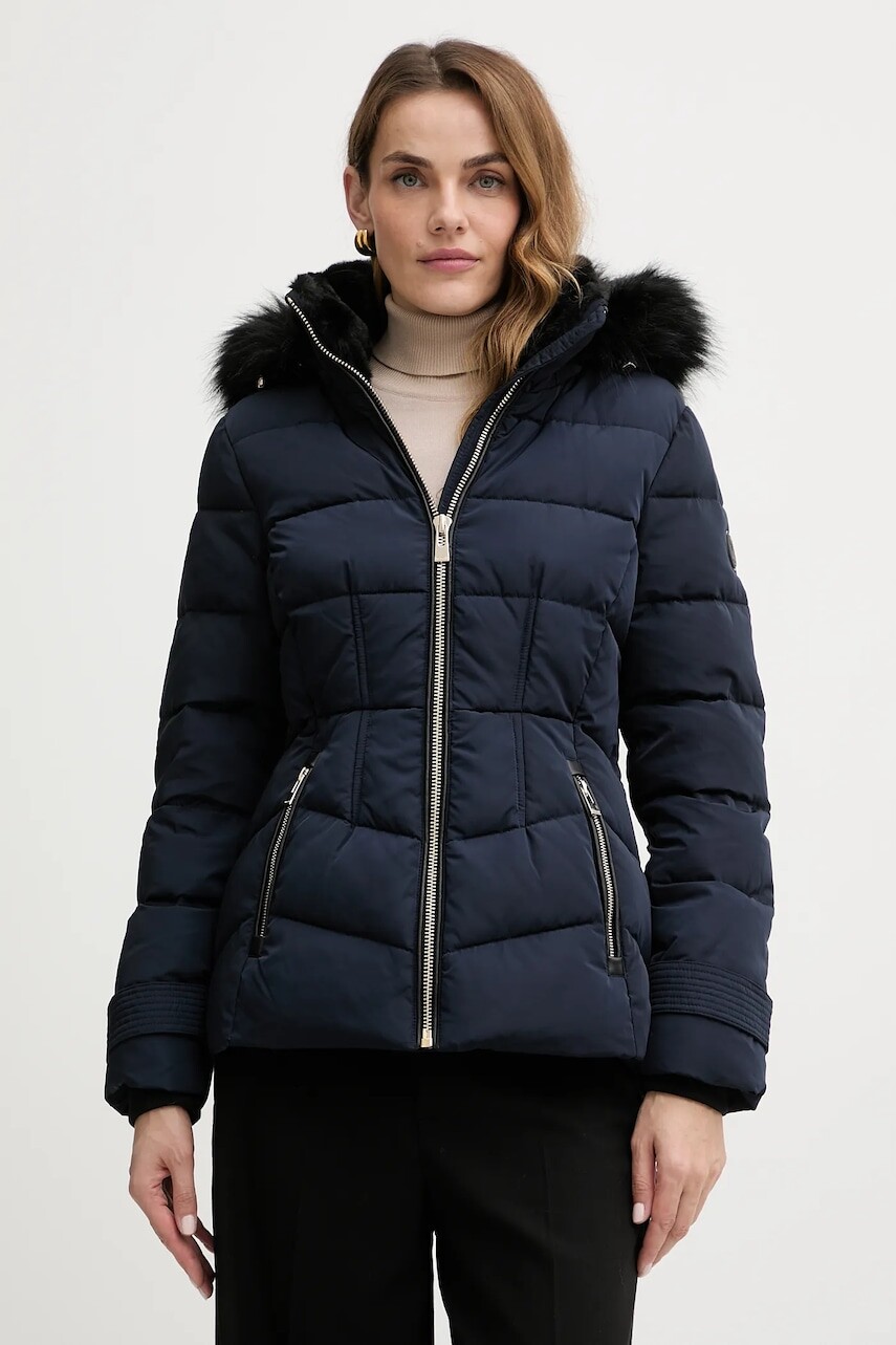 Páperová bunda Morgan tmavomodrá farba, zimná, GITELA