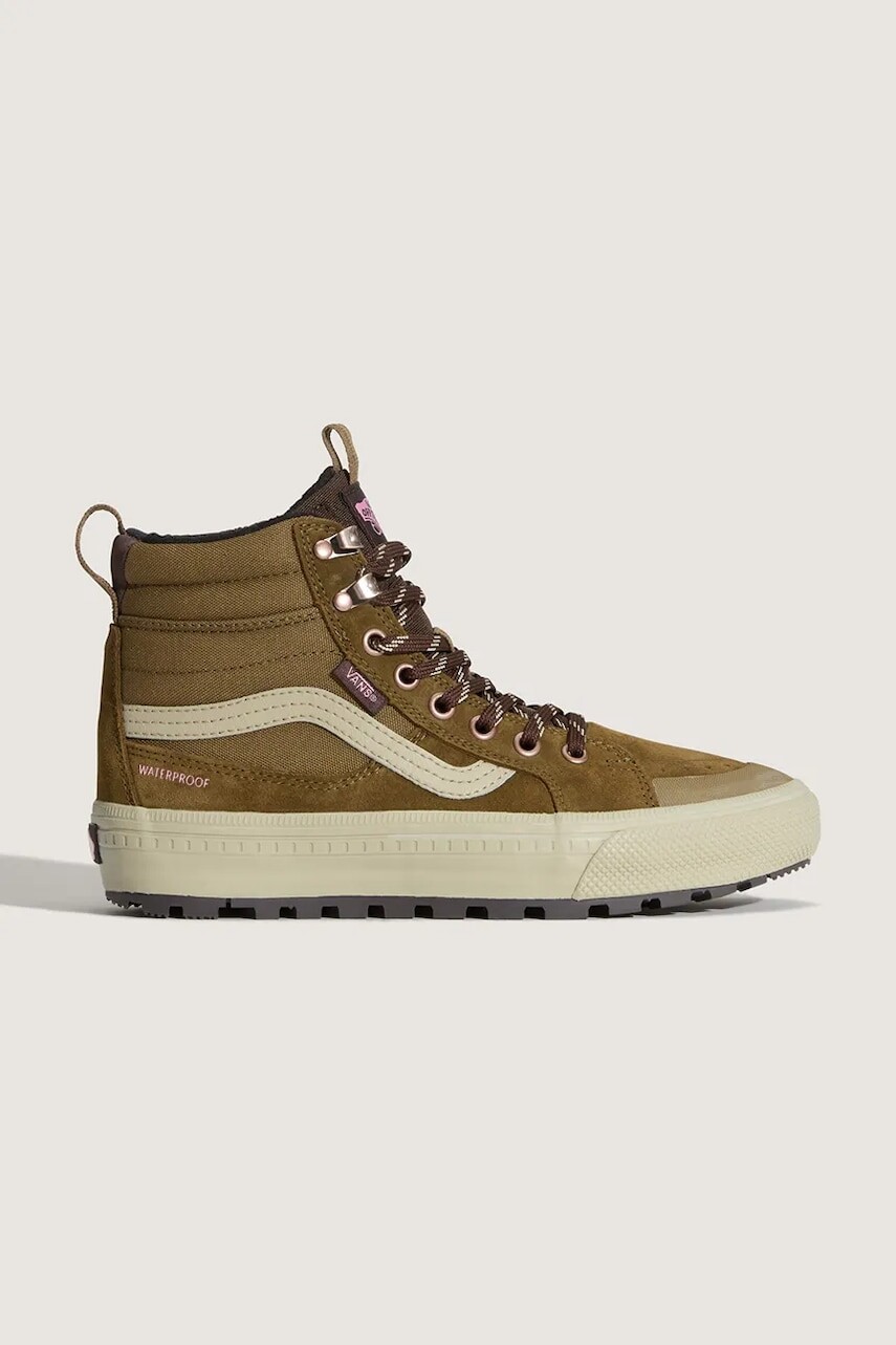 Tenisky Vans MTE Sk8-Hi Waterproof hnedá farba, VN000DAQRPK1