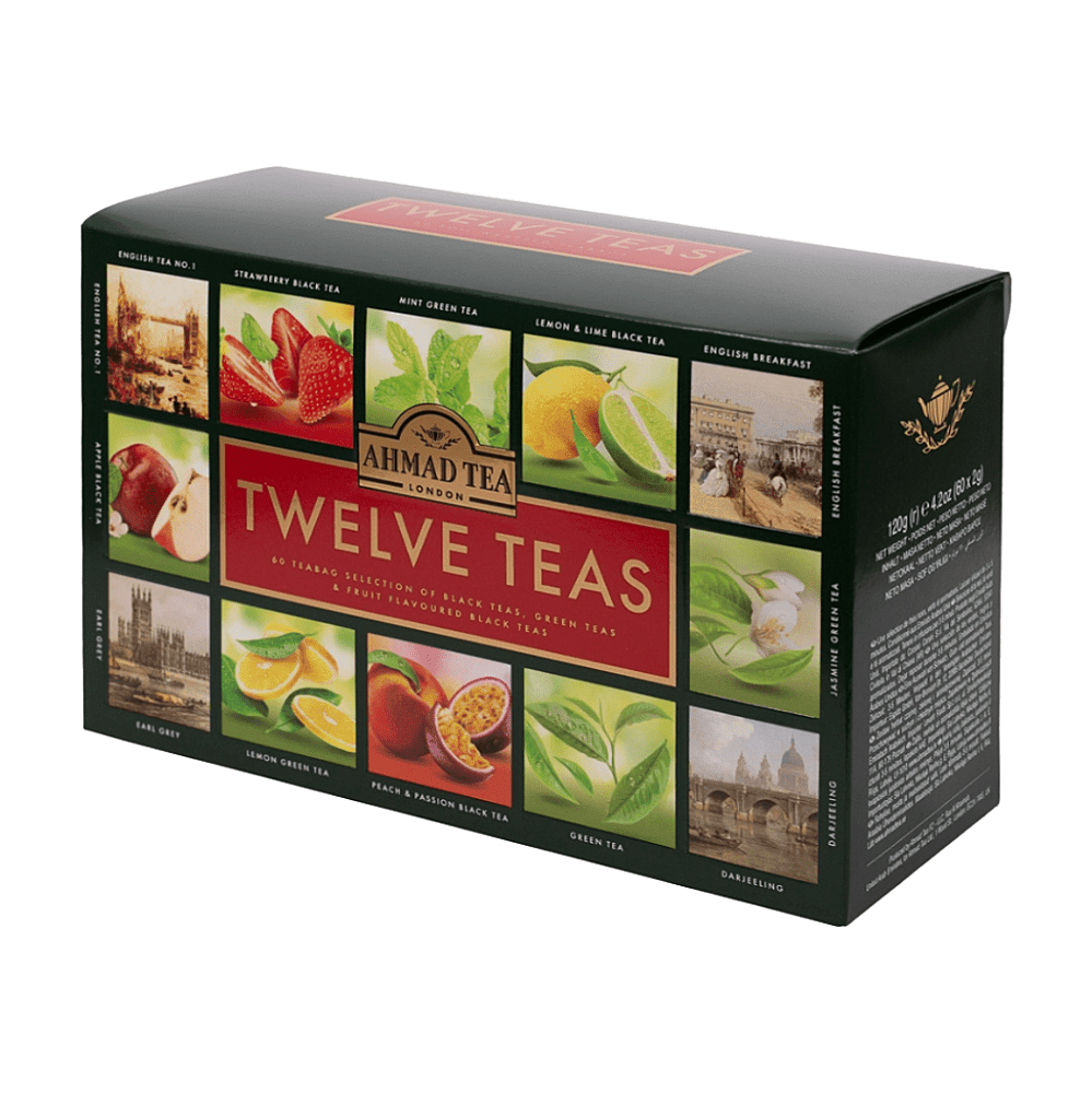 AHMAD TEA Twelve teas 60 sáčkov
