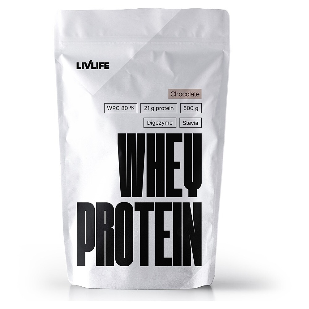 LIVLIFE Whey proteín čokoláda 500 g