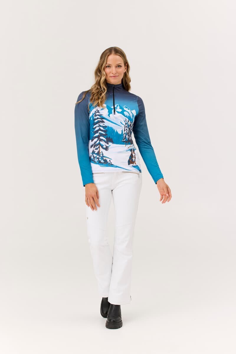 Dámska základná vrstva Krimson Klover Snow Hounds Top