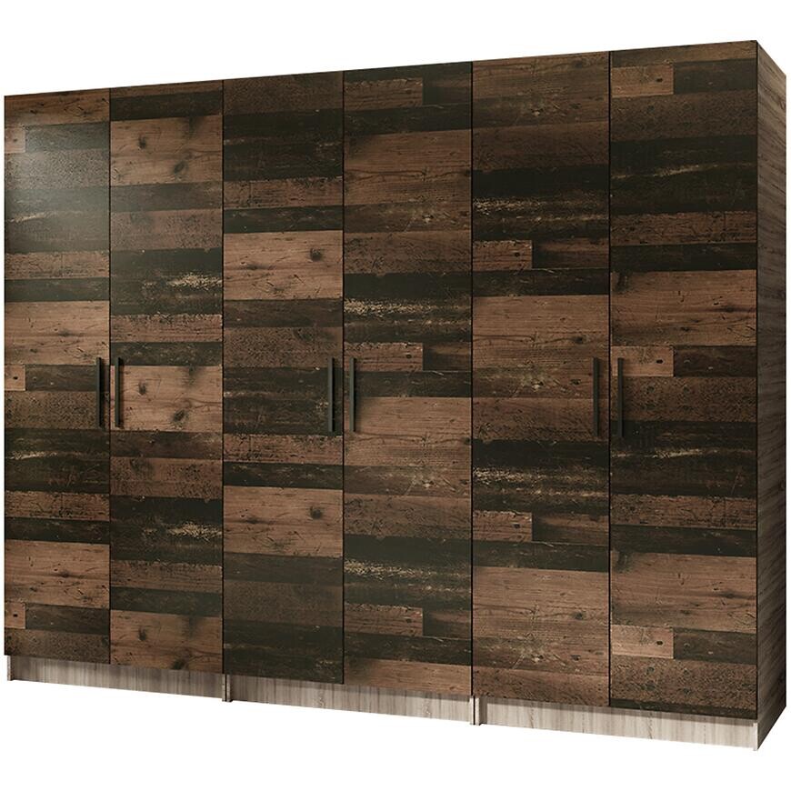 Skriňa X3 Gold 2d Dub Sonoma/Old Style