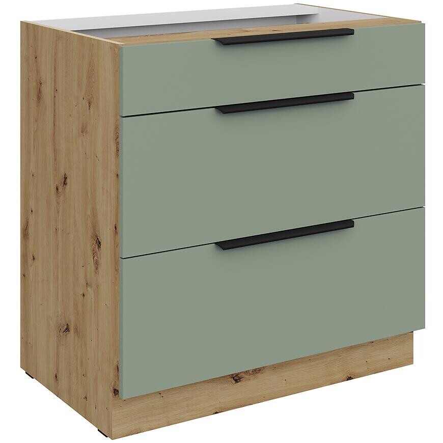 Kuchynská skrinka Aria-Sa/Ar Anti Fingerprint 80d 3s Bb