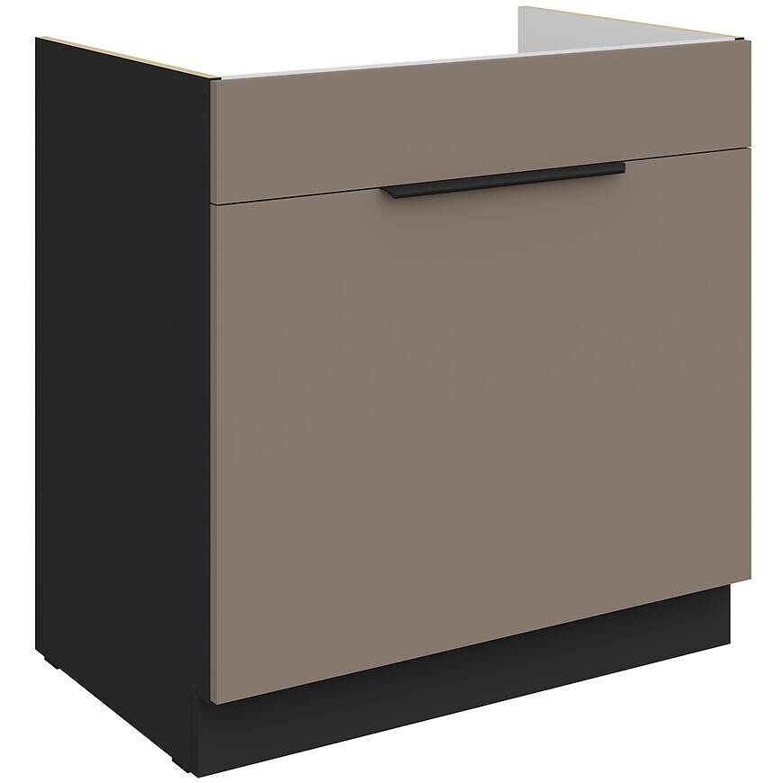 Kuchynská skrinka Aria-Ta/Bl Anti Fingerprint 80zl 1s Bb