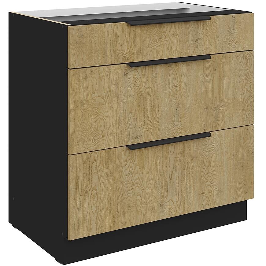 Kuchynská skrinka Cremona Bl 80d 3s Bb