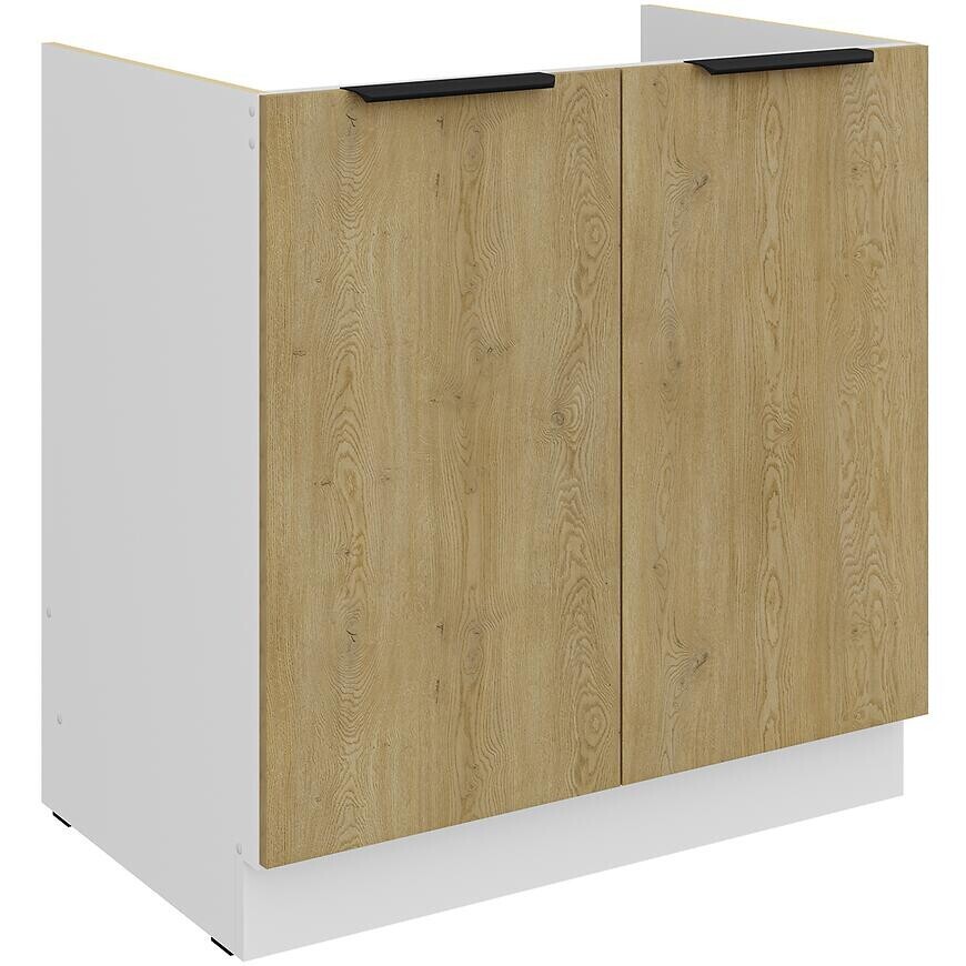 Kuchynská skrinka Cremona Wh 80zl 2f Bb