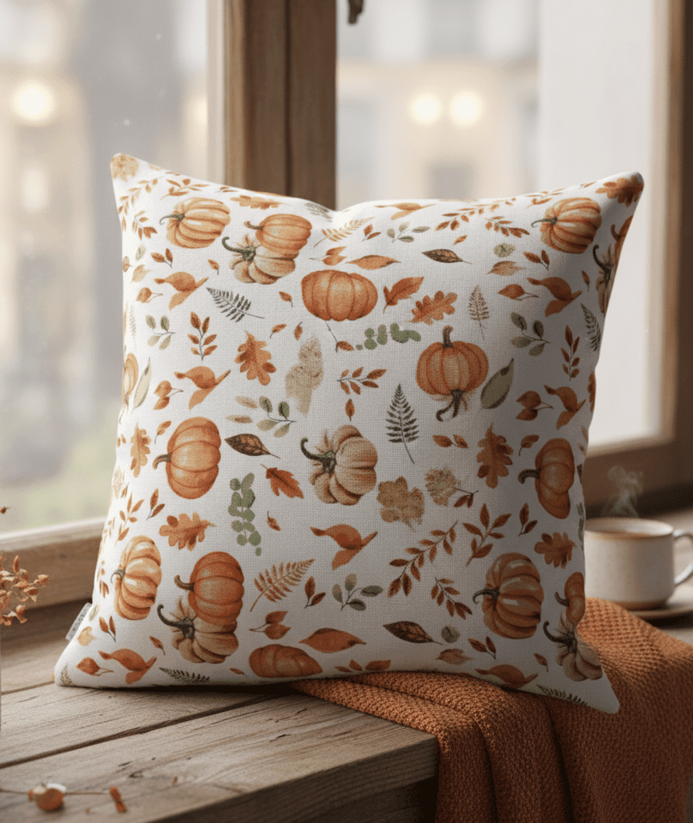 Obliečka na vankúš, Jesenná tekvica