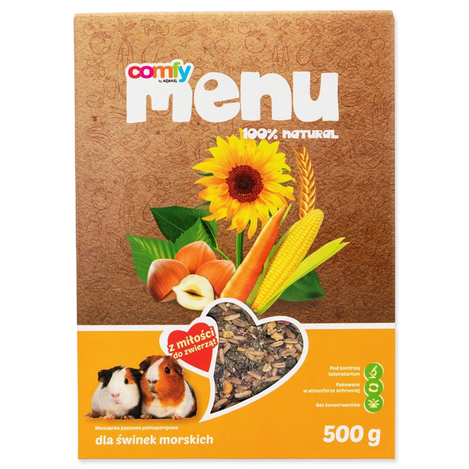 COMF Krmivo MENU morča 500g