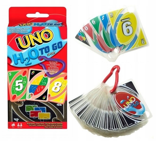 Mattel UNO karty H2O