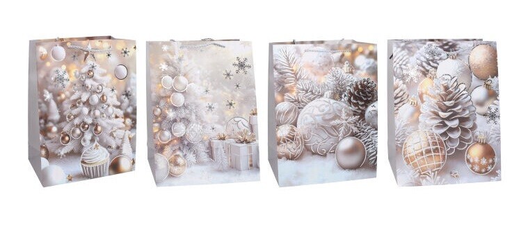 Vianočná darčeková taška 12x6x14cm