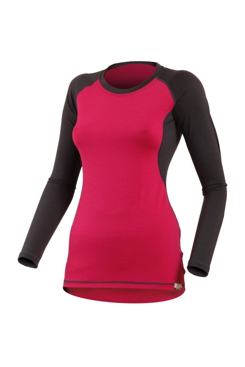 Lasting DITA 4788 ružové vlnené merino triko Veľkosť: M 8595067827612