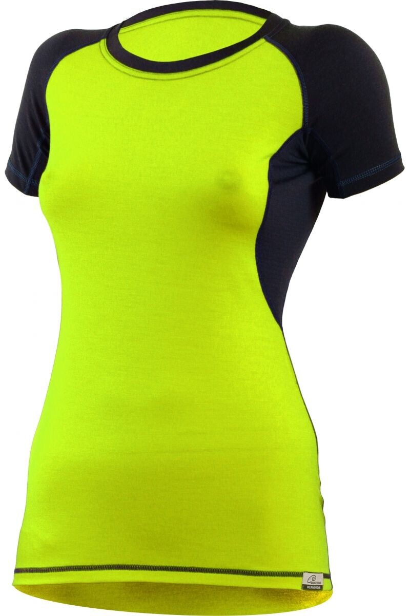 Lasting ZITA 6980 žltá vlnené Merino triko Veľkosť: L 8595067875354