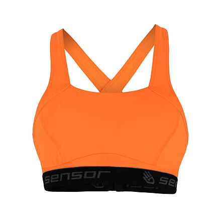 SENSOR STELLA COMPRESS podprsenka oranžová Veľkosť: S 8592837048802